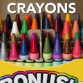 Create colorful art with crayons to celebrate National Coloring Book Day today! 