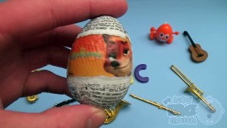 Disney Zootopia Surprise Egg Learn A Word! Spelling Music Words! Lesson 9
