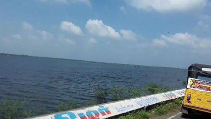 கடல்போல காட்சி தரும் வீராணம் ஏரி...வீடியோ