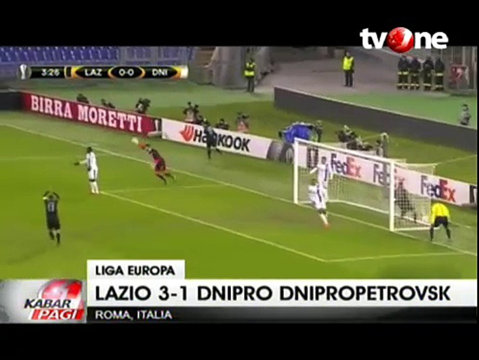 Lazio Hajar Dnipro 3-1