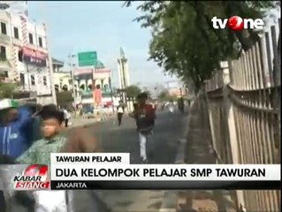 Tawuran Pelajar SMP di Penjaringan, Satu Orang Ditangkap Bawa Celurit