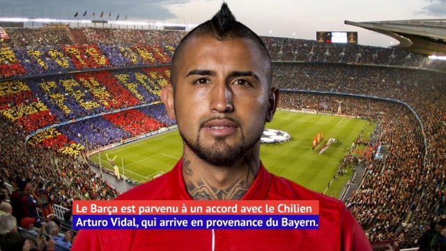 Transferts - Vidal au Barça, comme si c'était fait