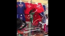 Child Abuse in Walmart Horrible Mother Caught on Camera