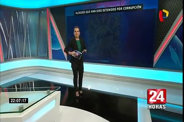 Alcaldes de Solidaridad Nacional detenidos por Corrupción