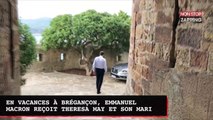 Emmanuel Macron : en vacances au Fort de Brégançon, il invite Theresa May et son mari