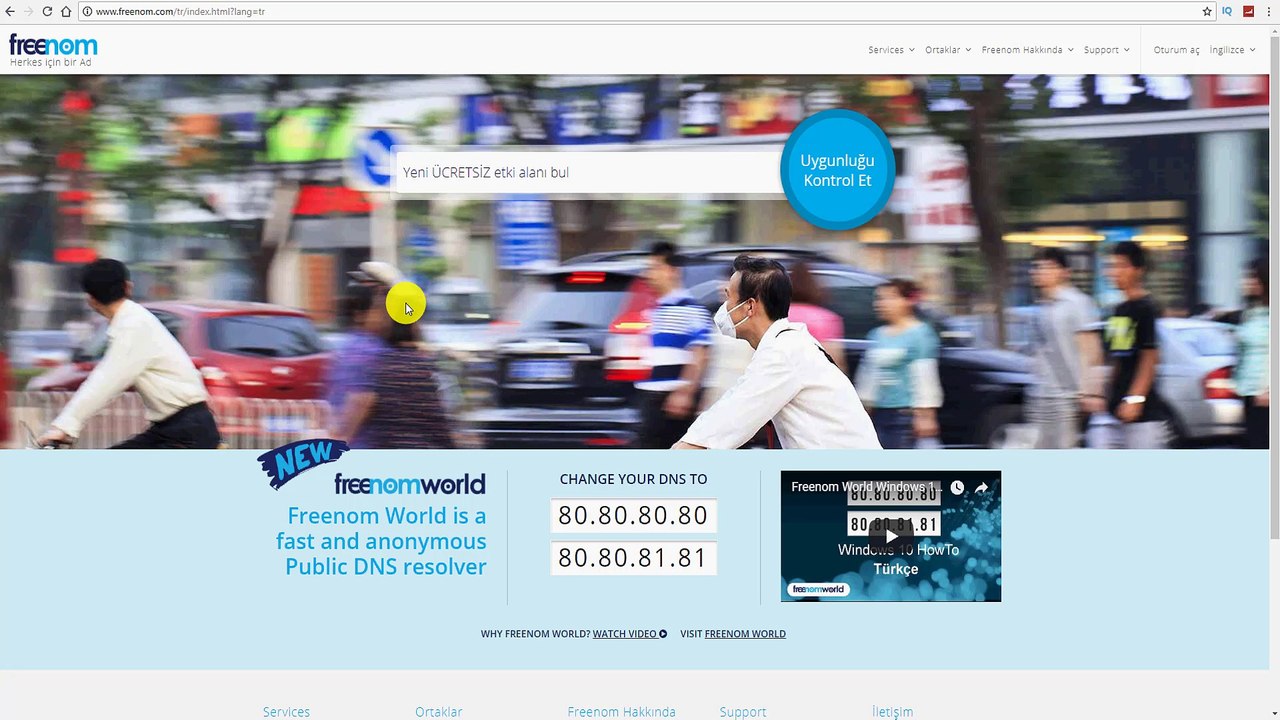 ÜCRETSİZ HOSTİNG ve DOMAİN ALMA (Bedava Web Sitesi)