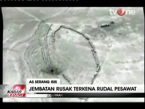 Pasukan Koalisis AS Gempur Markas ISIS di Ramadi Irak