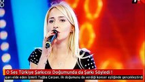 O Ses Türkiye Şarkıcısı Doğumunda da Şarkı Söyledi !