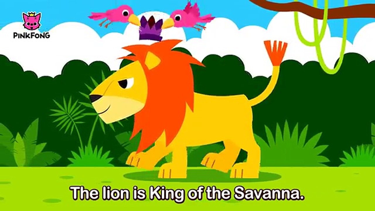 The Lion Animal Songs PINKFONG Songs for Children video Dailymotion