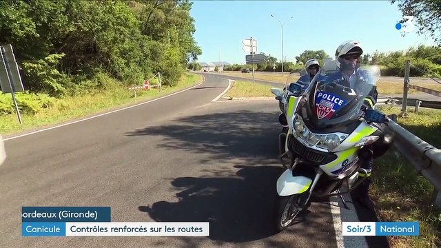Canicule : contrôles renforcés sur les routes