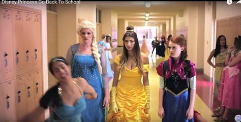 Disney Princess Go Back To School