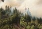 Aerial Footage Shows Forests Set Ablaze by Mendocino Complex Fires