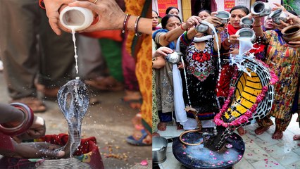 Video herunterladen: Nag Panchami Puja Vidhi: नाग पंचमी पूजा मुहूर्त और पूजा विधि | Boldsky