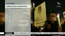 Asesinan a líder social Alfredo Alonso Ruiz en Antioquia, Colombia