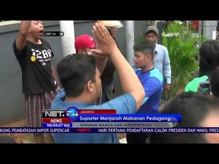 Tawuran Antara Suporter Sepak Bola dan Warga - NET 24