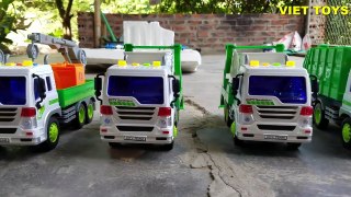 Trucks for children | ABC Song for children | Toys for boys