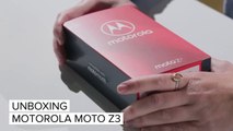 Motorola Moto Z3 Unboxing