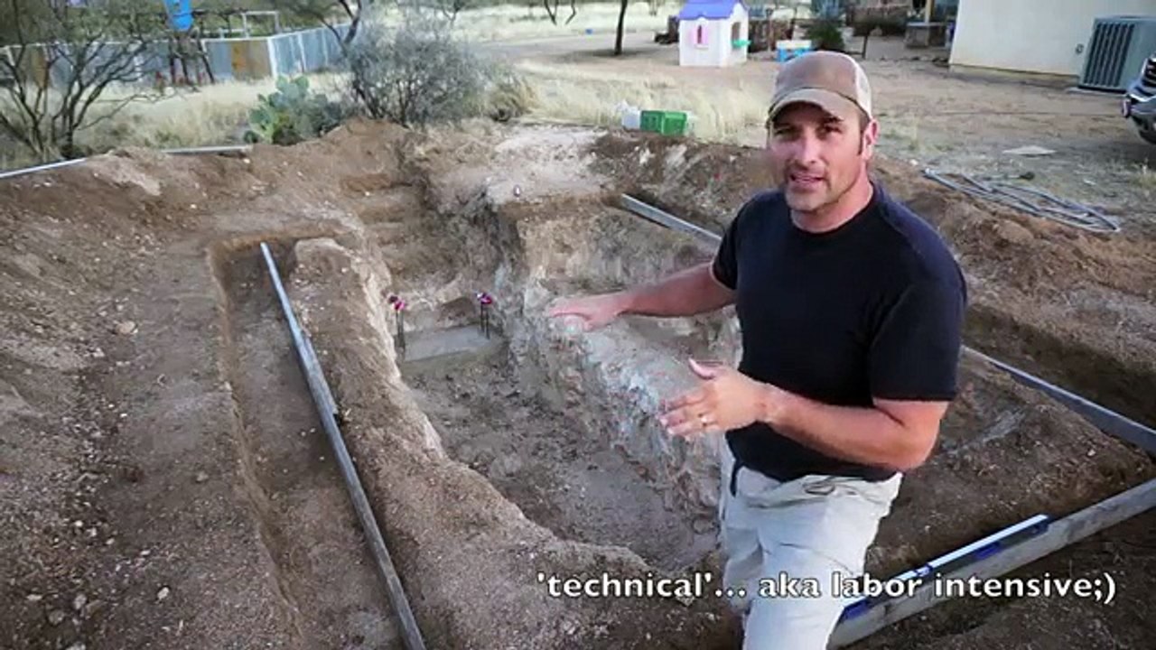 Sunken Greenhouse Part 1: Dirt work