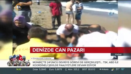 Serinlemek istedi canından oldu