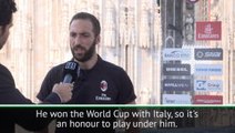 An honour to play for Gattuso - Higuain