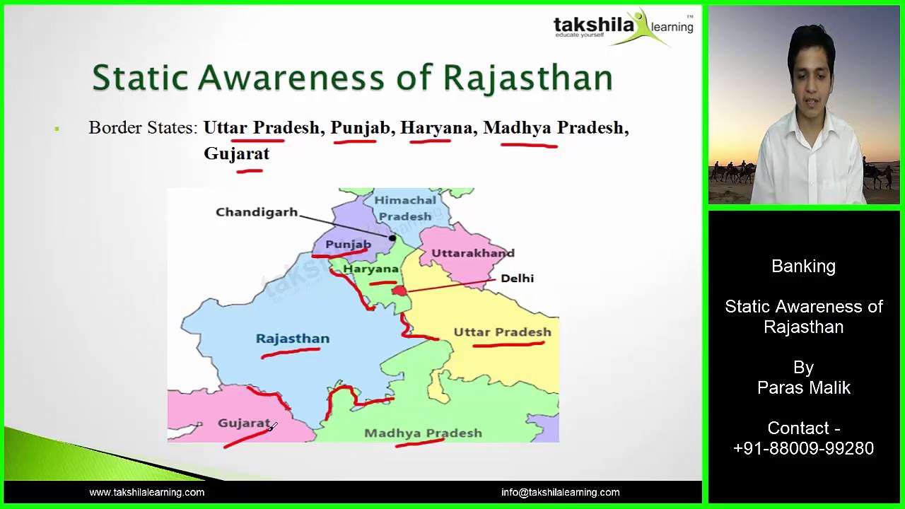STATIC AWARENESS OF RAJASTHAN FOR BANK EXAM