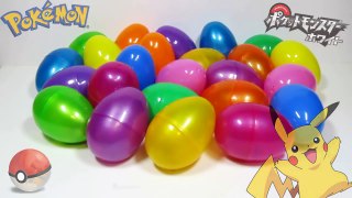 ¡25 Huevos sorpresa con juguetes Pokémon! / 25 Surprise eggs With toys Of Pokémon!