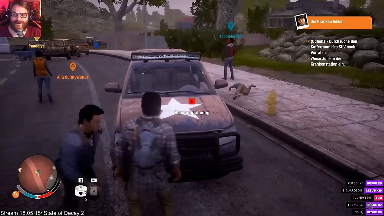 Gronkh Livestream Clipping - State Of Decay 2