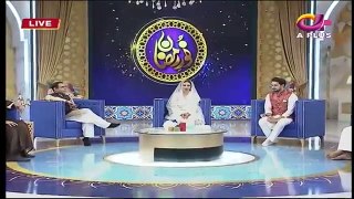 Noor e Ramazan | Sehar Transmission | Farhan Ali, Qasim Ali , Farah | Part 3 | 17 May 2018