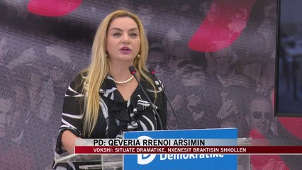 PD: Qeveria rrenoi arsimin - News, lajme - Vizion Plus