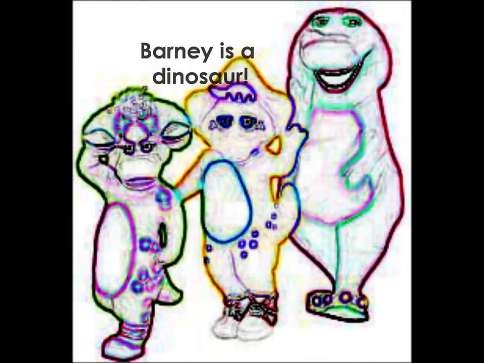 Barney is a dinosaur Lyrics