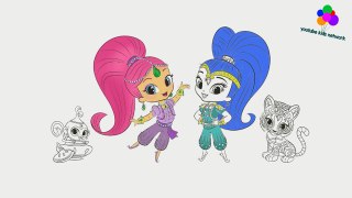 Shimmer and Shine Color Episode with Tala and Nahal