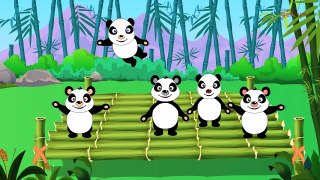 Five little Pandas