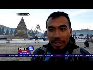 Fenomena Alam Kawah Dieng Yang Diselimuti Salju-NET12