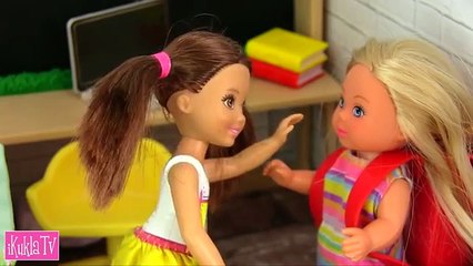 ДВОЙНОЕ СПИСЫВАНИЕ Мультик #Барби Школа Куклы Игрушки для девочек