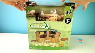 Farm Barn CollectA Playset Fun Animal Toys For Kids