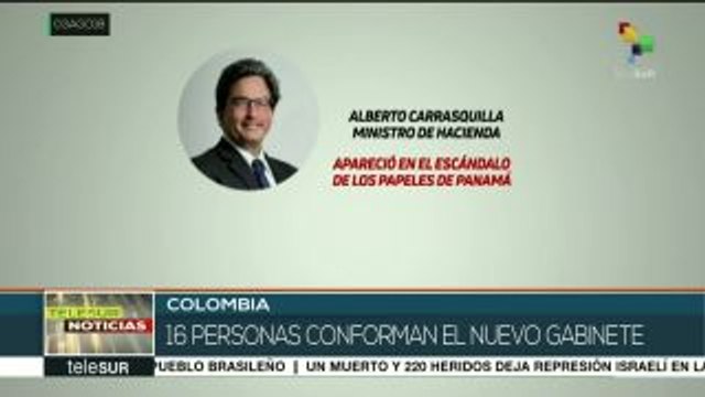 Colombia: genera controversia el gabinete del próximo pdte. Iván Duque