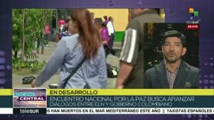 Instalan en Colombia el Encuentro Nacional por la Paz