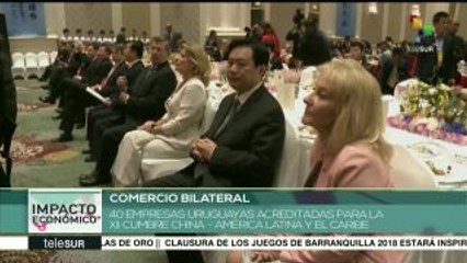 Uruguay y China prevén aumentar su intercambio comercial