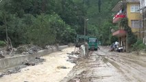 Rize de Sel ve Heyelan Hasarının Boyutu Ortaya Çıktı