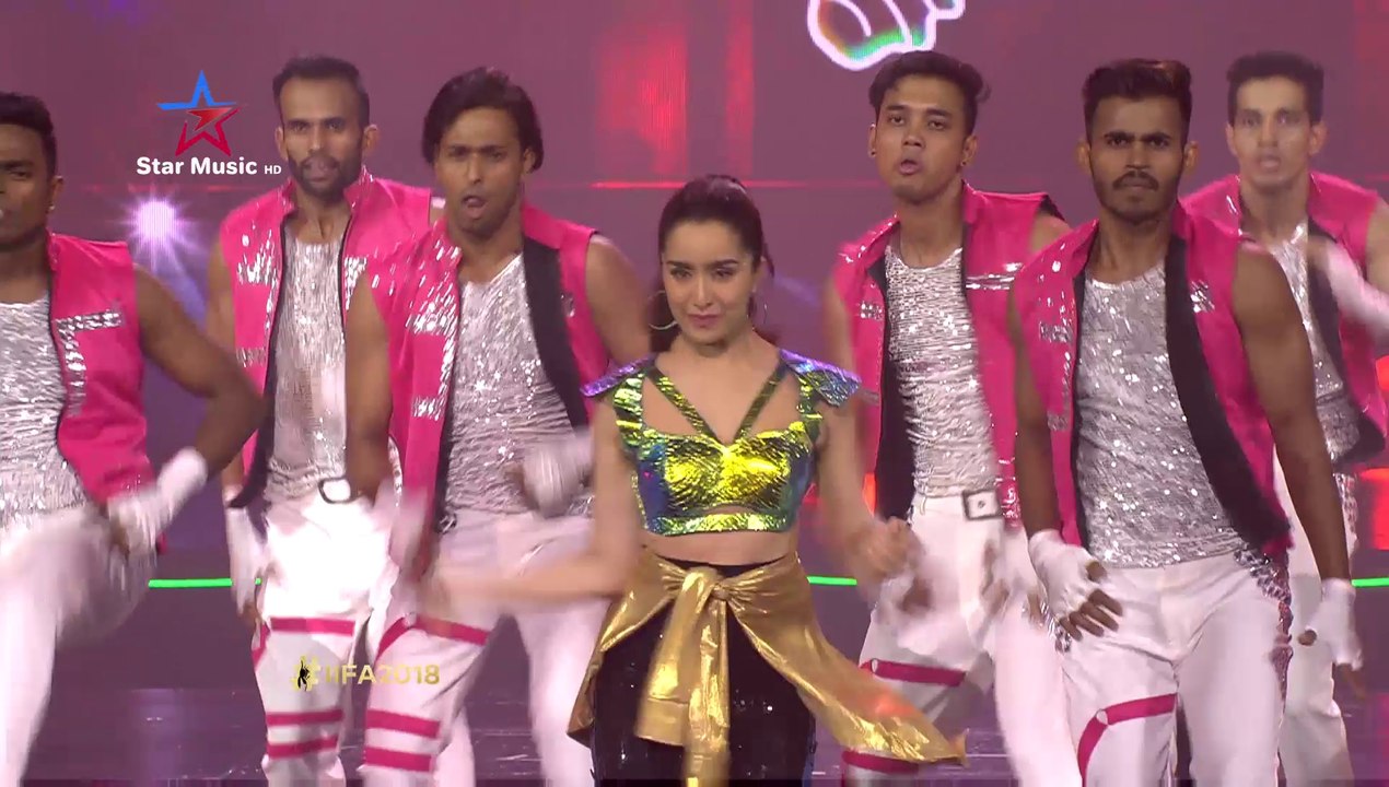 Shraddha kapoor Performance  HD 1080p At - IIFA Awards 2018 [Main Event] - Star Music HD