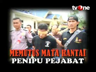 Memutus Mata Rantai Penipu Pejabat (Bagian 1)