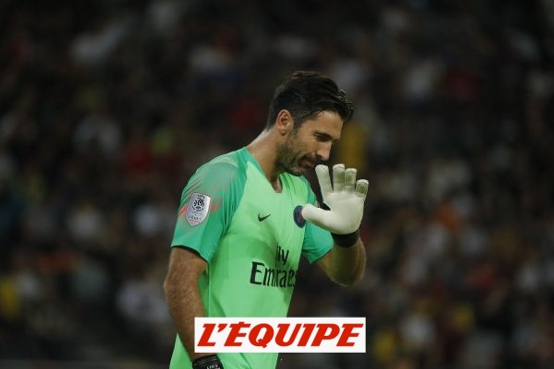 Gianluigi Buffon (PSG) complète déjà sa collection - Foot - Trophée des champions