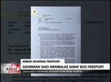 Bukti Surat Menyurat Menteri ESDM-Freeport Beredar