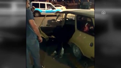 Polisin Durdurduğu Otomobilden 400 Kiloluk Dana Çıktı