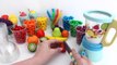 Toy Blender Playset Learn Fruits & Vegetables with Wooden Velcro Toys for Kids Preschooler