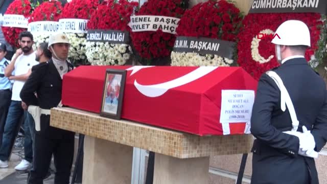 Denizli Şehit Polis Memuru Memleketi Denizli'de Toprağa Verildi