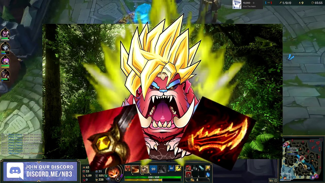 [NIGHTBLUE3] NEW SUPER GALAXY GNAR JUNGLE SPOTLIGHT - INSANE 3.94 ATTACK SPEED!! NEVER BEFORE SEEN - Nightblue3