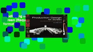 Readinging new Production Design for Screen (Required Reading Range) any format