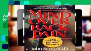 AudioEbooks Mind over Back Pain For Kindle