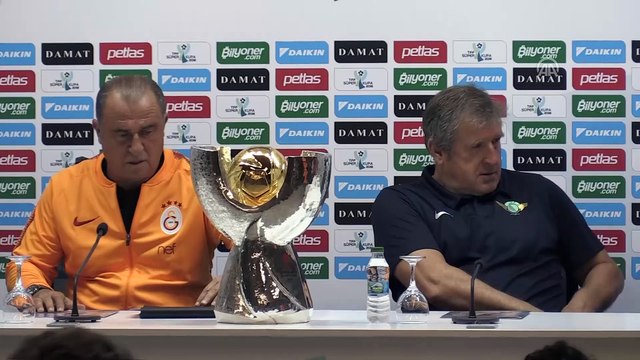 TFF Süper Kupa Finaline doğru - Teknik direktörler Terim ve Susic - KONYA
